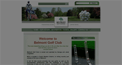 Desktop Screenshot of belmontgolfclub.com